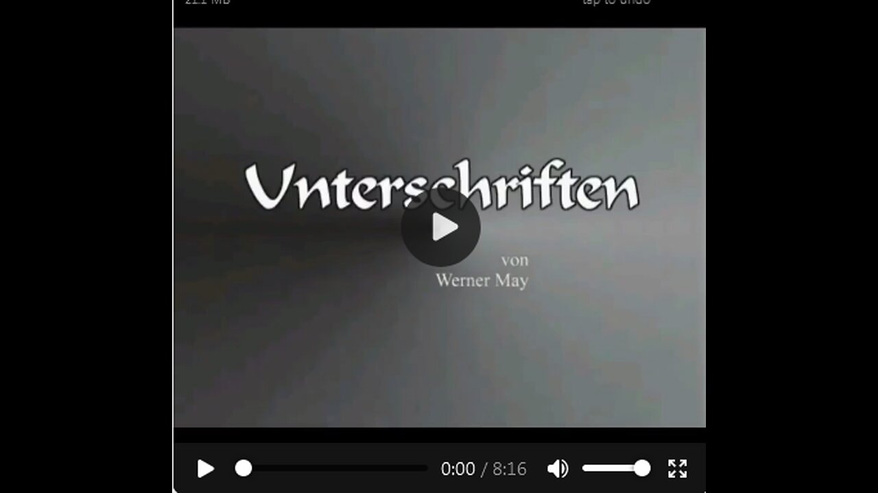 Thematik - Unterschriften - Werner May