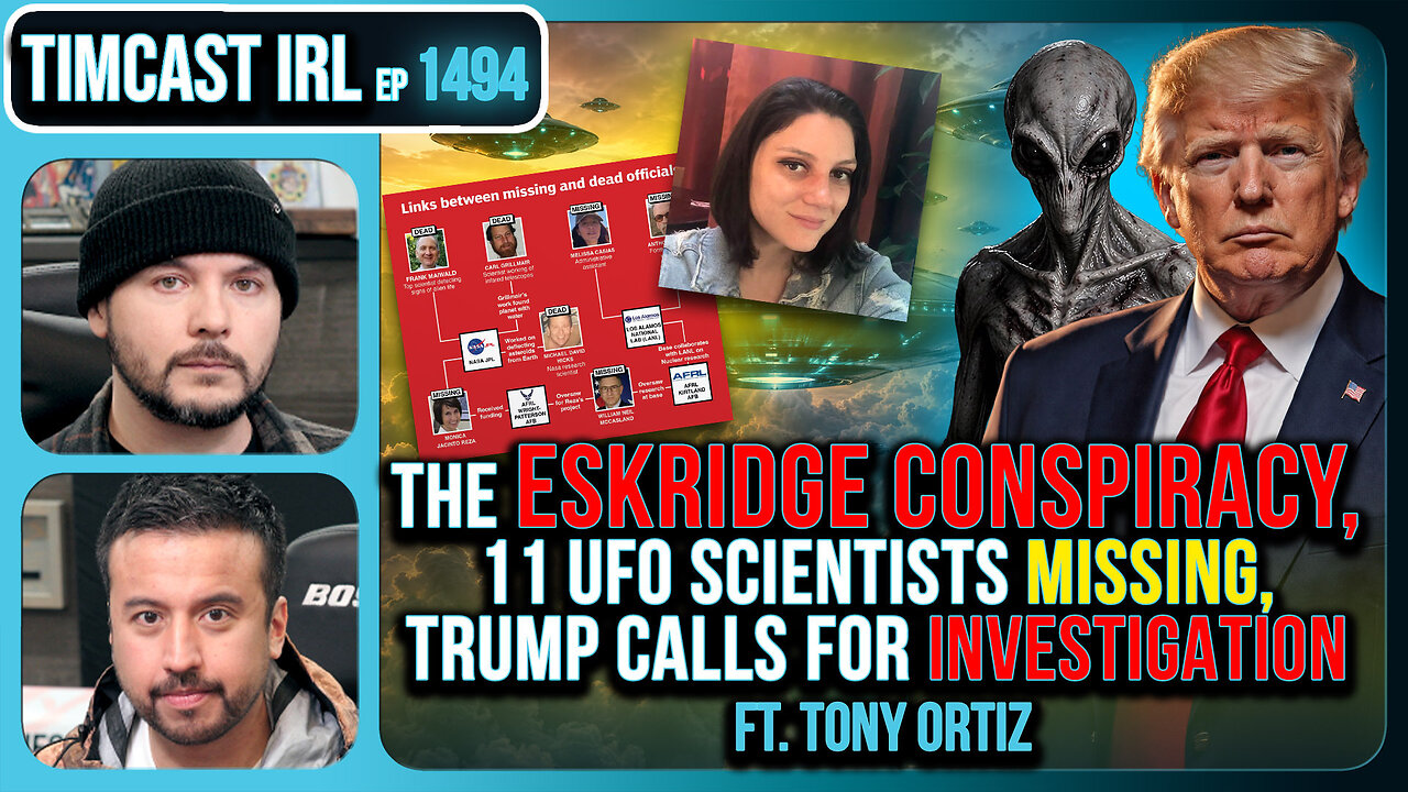 The ESKRIDGE CONSPIRACY, 11 UFO Scientists MISSING, Trump Calls For INVESTIGATION
