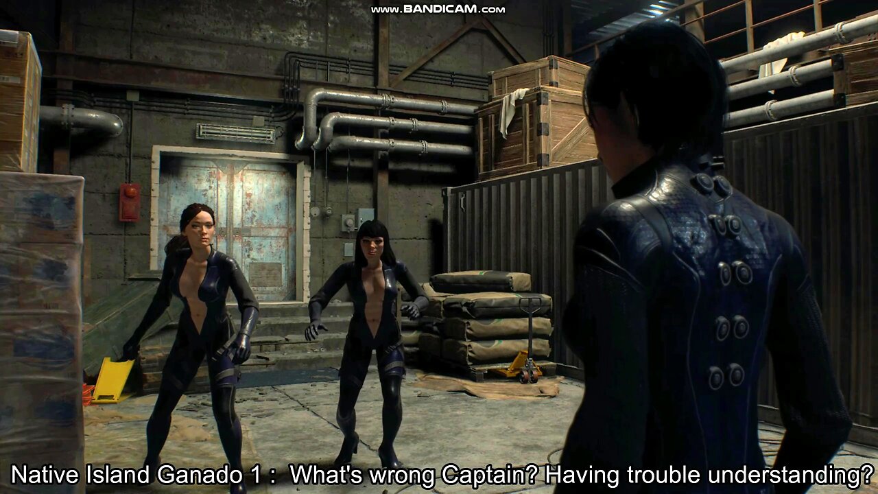 Ada Wong tries to save her true love Ashley from Saddlers Women (Las Vascas) in RE 4 (Machinima)