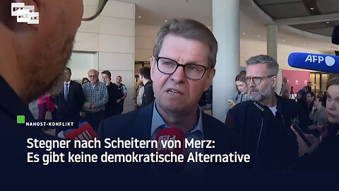 Stegner nach Scheitern von Merz: Es gibt keine demokratische Alternative