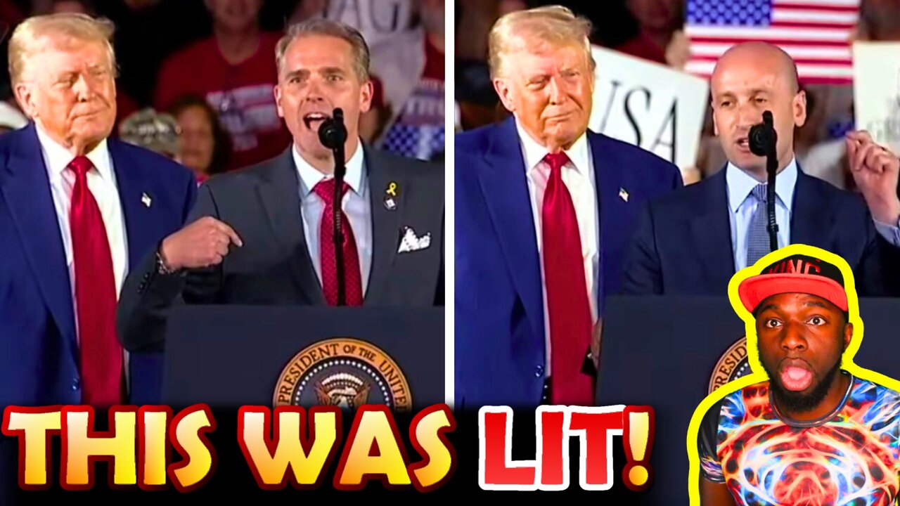 🚨CNN's Scott Jennings & Stephen Miller BRING THE HOUSE DOWN At EPIC 100 Day Michigan Trump Rally!