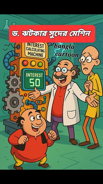 মোটু পাতলুর সুদের দোকান | Funny Bengali Cartoon Motlu Patlu | Desi Village Loan Story. Part 2
