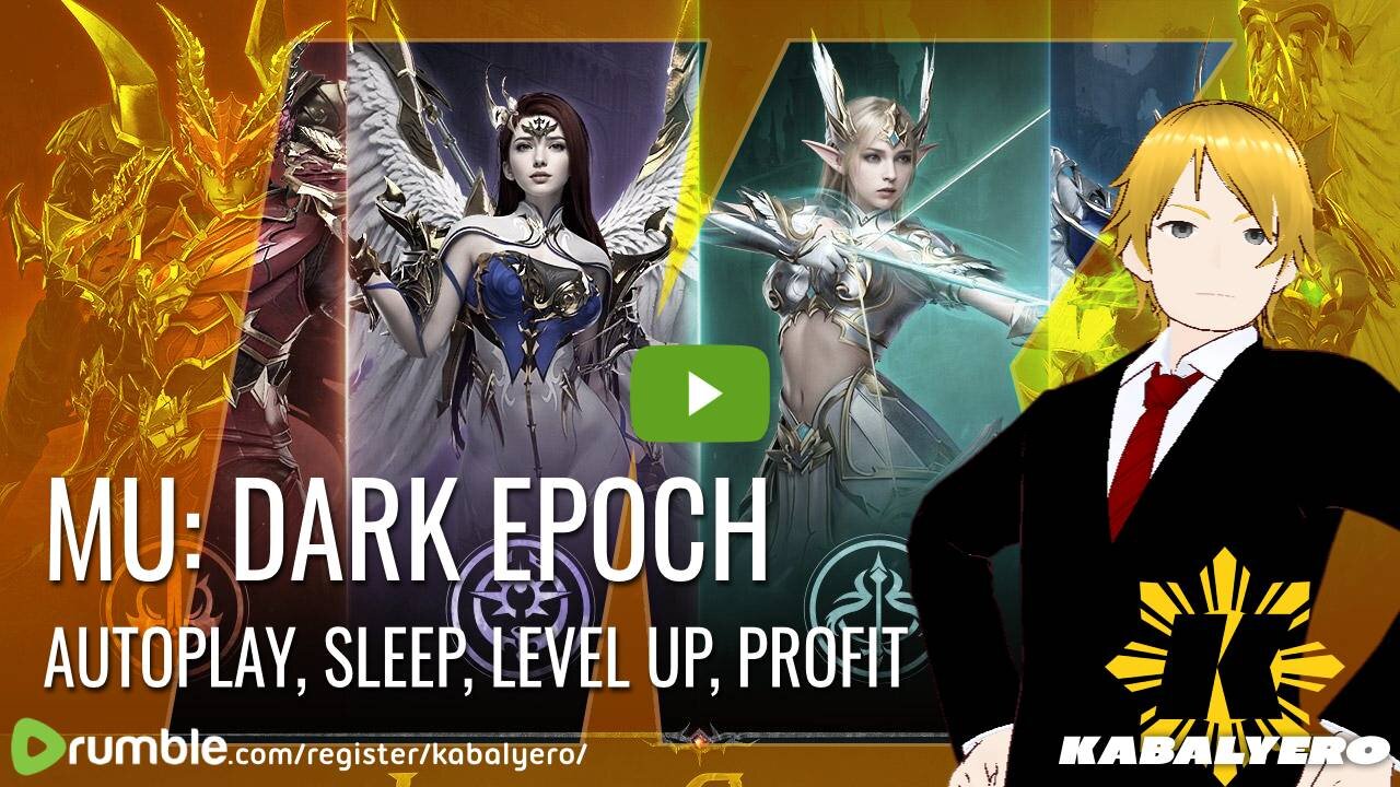 🔴 MU: Dark Epoch Gameplay 🎮 Start Autoplay, Sleep, Level Up