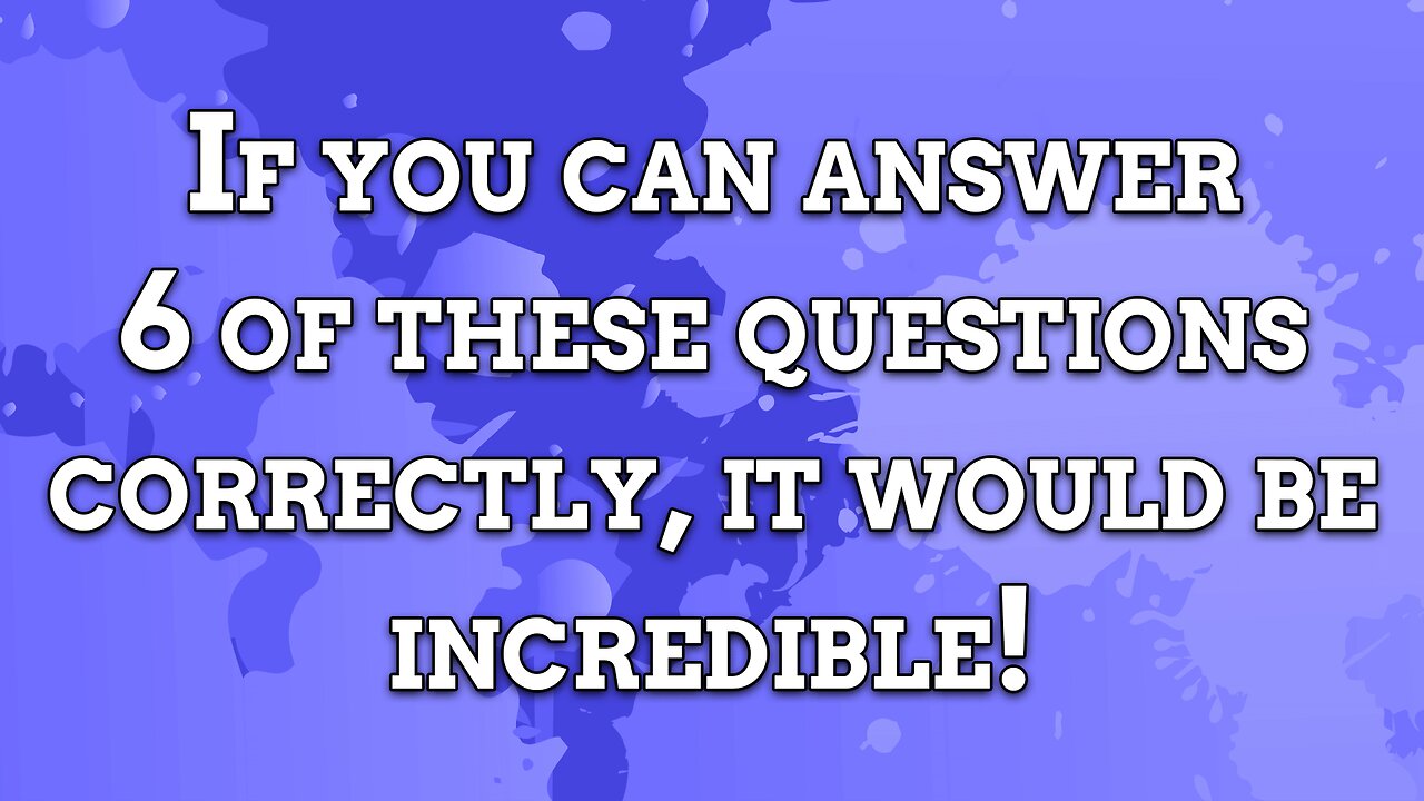 General Knowledge Quiz