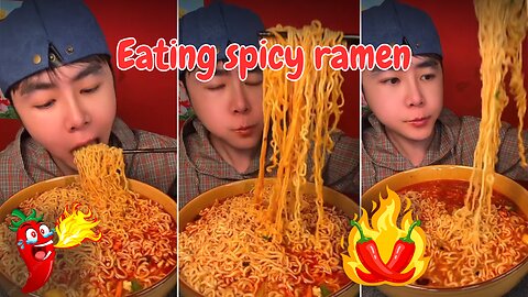 Can I Survive the Spiciest Ramen Ever?! 🌶️🔥 (Insane Reaction!)