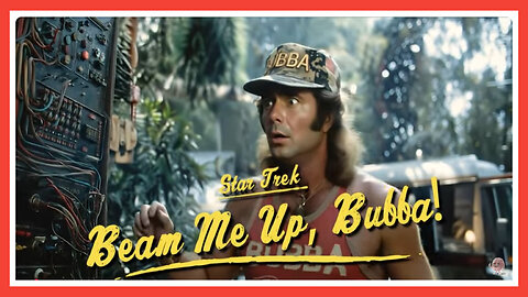 ☆⋆‧★🛸 Redneck Star Trek 👽 Beam Me Up Bubba