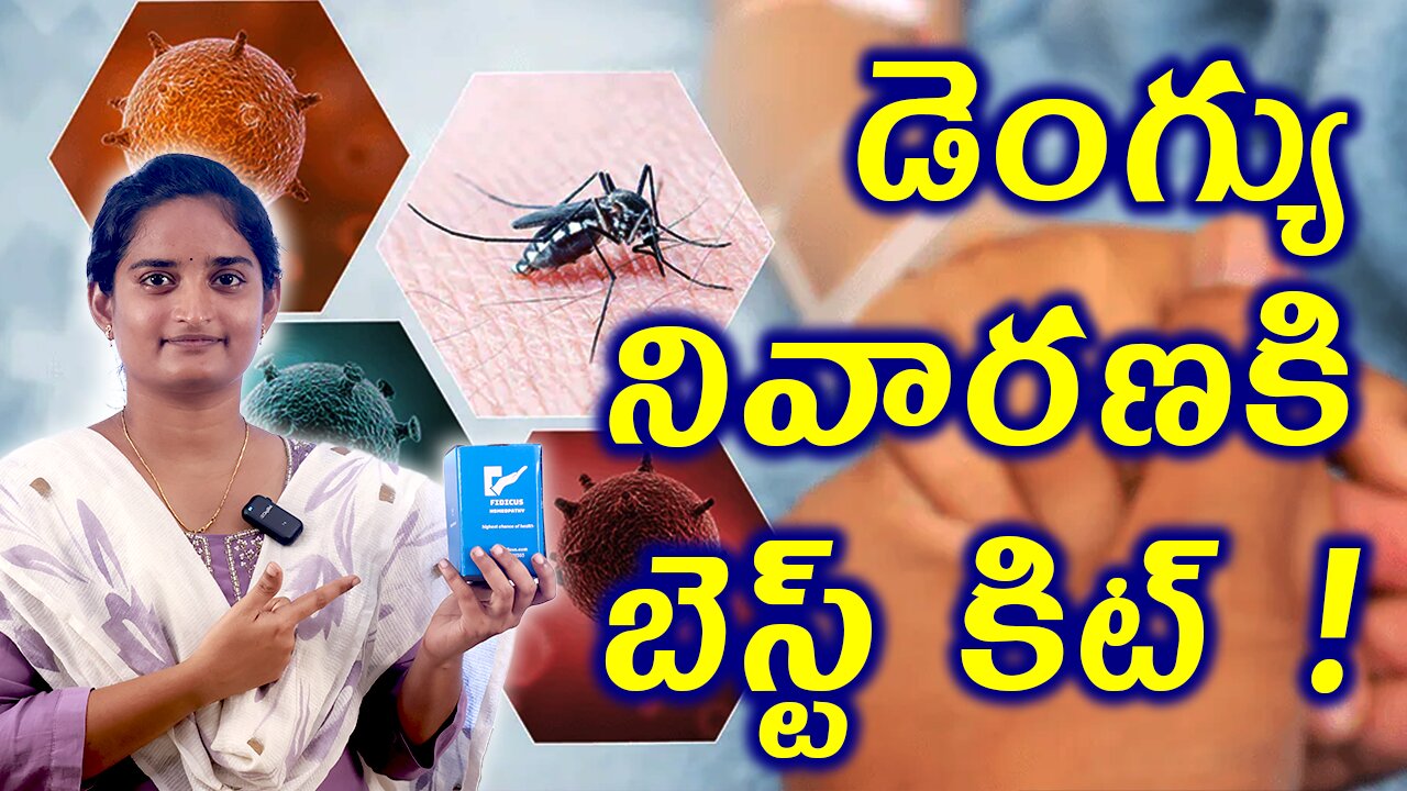 డెంగ్యు నివారణకి బెస్ట్ కిట్ Best Preventive Medicine Kit for Dengue Homeopathy Treatment Kit Cure