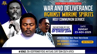 War and Deliverance Against Marine Spirits | All White Holy Communion 2nd Service
