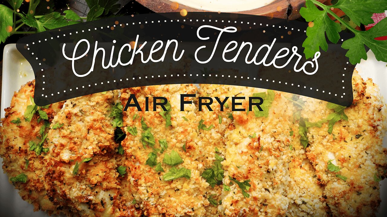 Air Fryer Chicken Tenders Recipe | Crispy, Juicy & Perfectly Seasoned