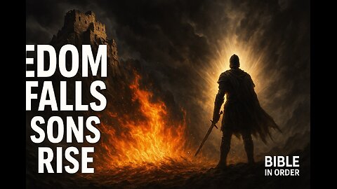 Fate of Edom & Rise of God's Sons | Obadiah + Psalms 82-83 | 7/1/25