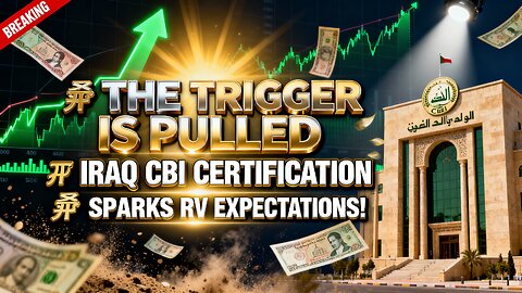 🚨 The Trigger Is Pulled — Iraq CBI Certification Sparks RV Expectations! 💥🏦 💥 Iraqi Dinar News