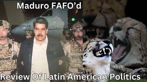 Nicholas Maduro, Communist Sephardic Bus Driver, Captured. Latin American Politics In 2026