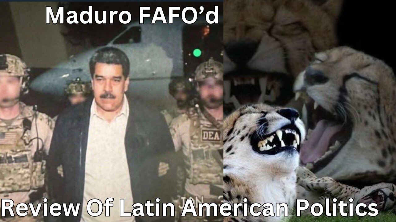 Nicholas Maduro, Communist Sephardic Bus Driver, Captured. Latin American Politics In 2026