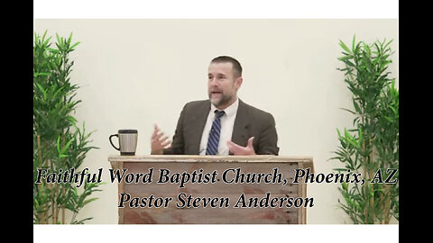 11.16.2025 (PM) Acts 1 | Winning Souls is the Goal, Part 2 | Pastor Steven Anderson, Faithful Word Baptist Church, Phoenix, AZ