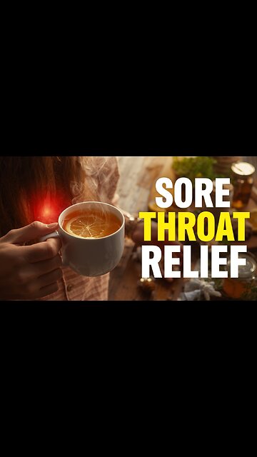 SORE THROAT _ Homemade remedy for cough & sore throat