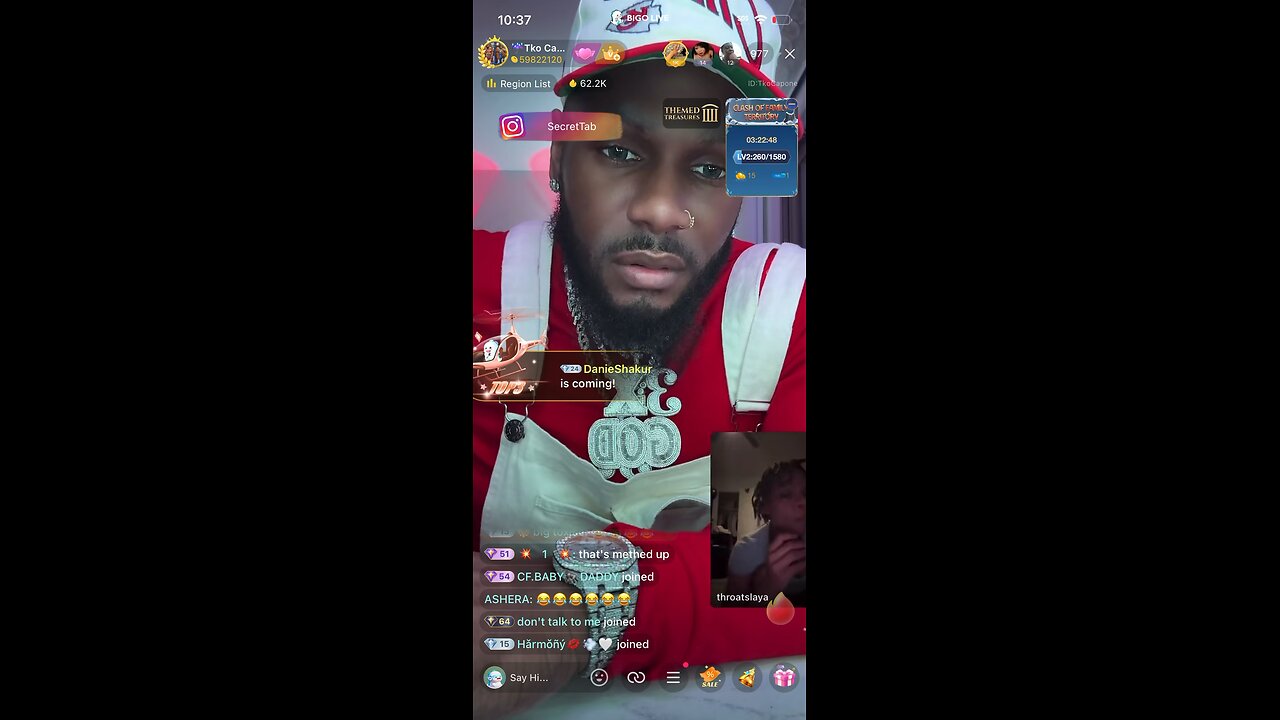 TKO open his box and the creeps come out at night 👀