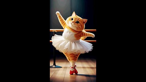 Twirl Meow: The Dancing Doll Cat