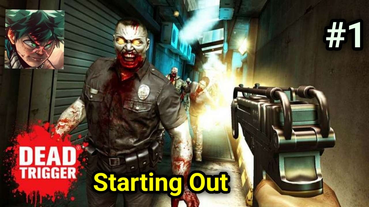 Dead Trigger - 3rd Mobile Gaming Let's Play Gameplay Series (Episode 1)