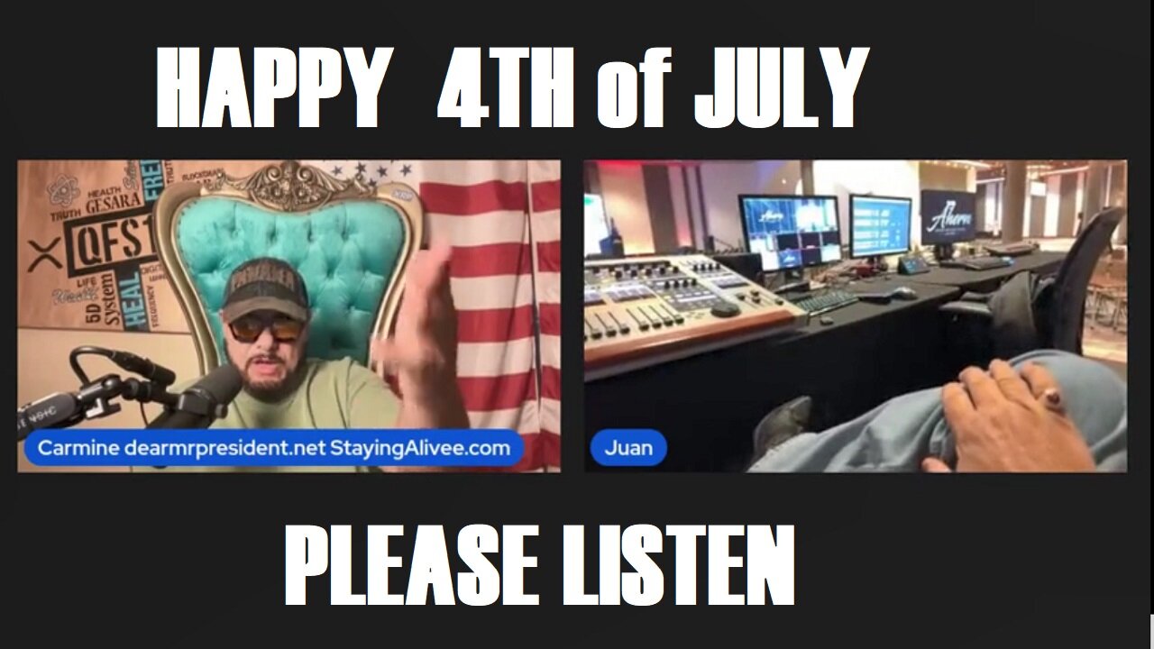 Emergency BroadCast with Juan O'Savin - Happy 4th of July