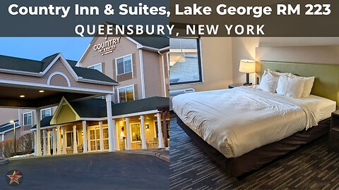Country Inn & Suites, Lake George King Room Tour
