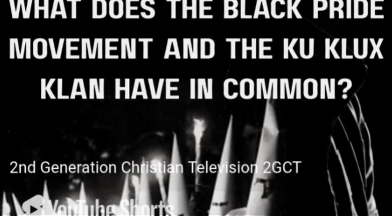 What Does Black Pride Movement and Klu Klux Klan Have in Common? #kkk #blackpride #pride