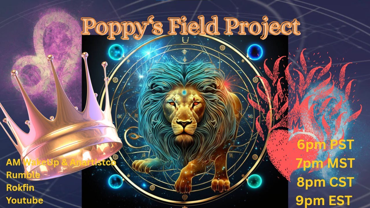 Poppy's Field Project 8/13/25 Leo Season Part 4