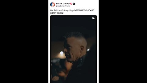 President Trump Just Posted This “Our Raid On Chicago Illegals???
