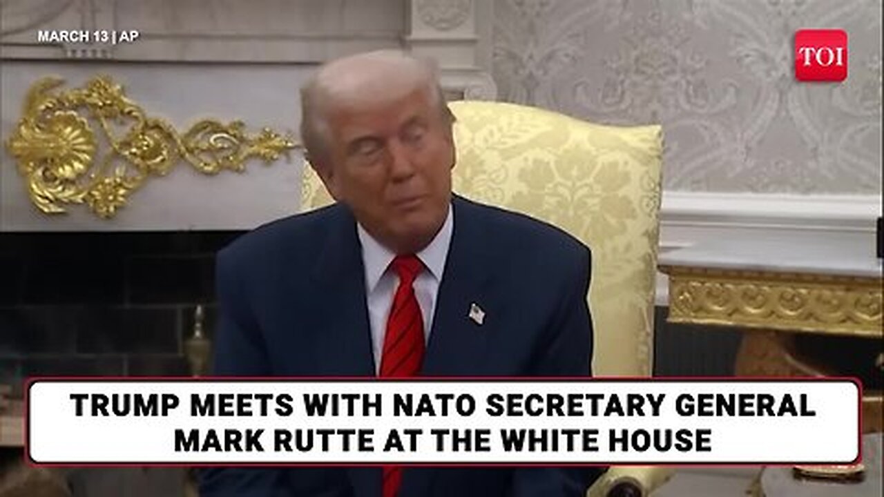 FULL VIDEO_ Trump SHOCKS Europe, Says ‘Putin Won’t Attack’ In Front Of NATO Boss