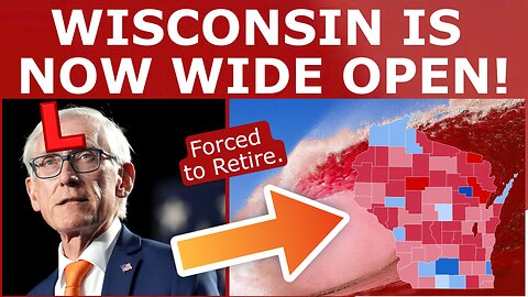 DISGRACED Tony Evers to RETIRE, Leaving Wisconsin WIDE OPEN!