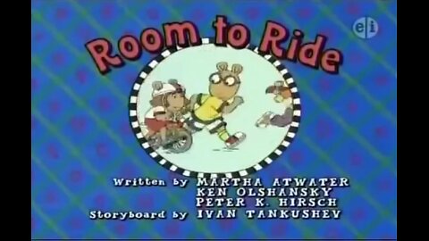 Arthur 12x02 Room To Ride [BANNED EPISODE]