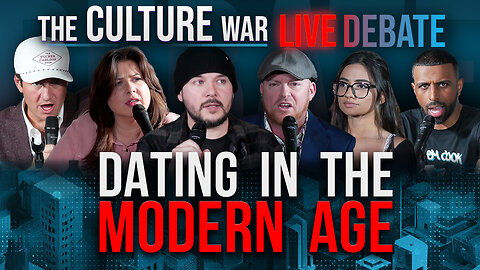 Dating In The Modern Age DEBATE, Myron Gaines vs Brian Shaprio | The Culture War LIVE Debate