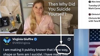 JP Exposes Virginia Giuffre being permanently silenced (Who Could Have Exposed Carney)