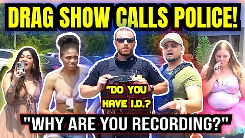 Drag Brunch Security Calls 911 Over Cameras! | First Amendment | MIDWEST AUDIT