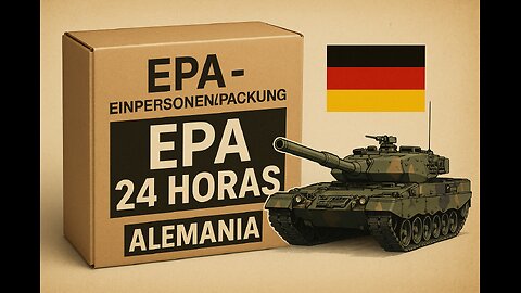¡¡¡ NUEVA ¡¡¡ RACION DE COMBATE ALEMANIA MENU 6