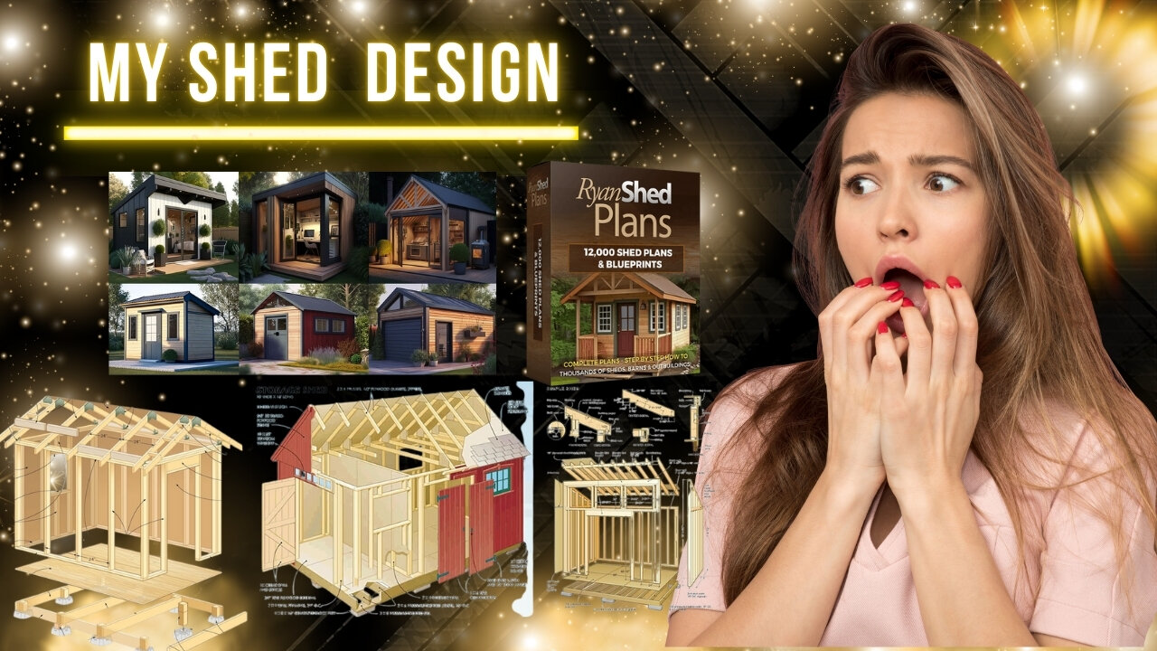 My shed plans review I Build my own shed plans I Lean to shed plans I Shed plan design I