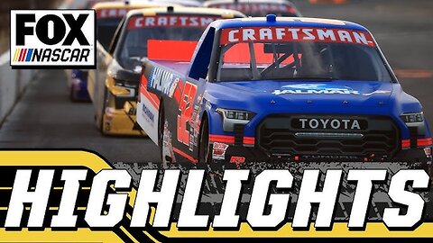 2025 NASCAR Truck Series at Lucas Oil Indianapolis Raceway HIGHLIGHTS (4K)