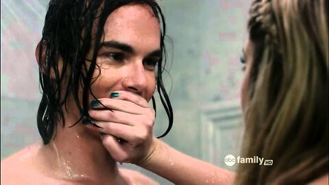 Pretty Little Liars Hanna and Caleb's Shower Scene
