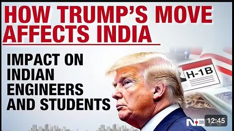 Trump On H1B Visas | Trump Imposes $100,000 Fee On H-1B Visas: How It May Impact Indians