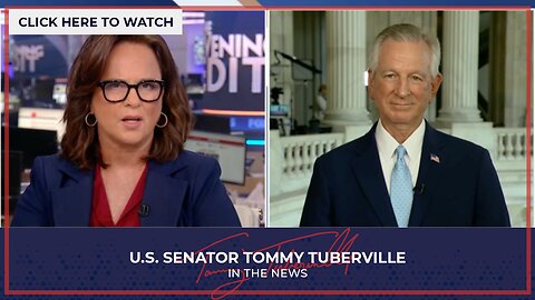Senator Tuberville Joins the Evening Edit to Discuss Murder on Charlotte Train and Rampant Crime