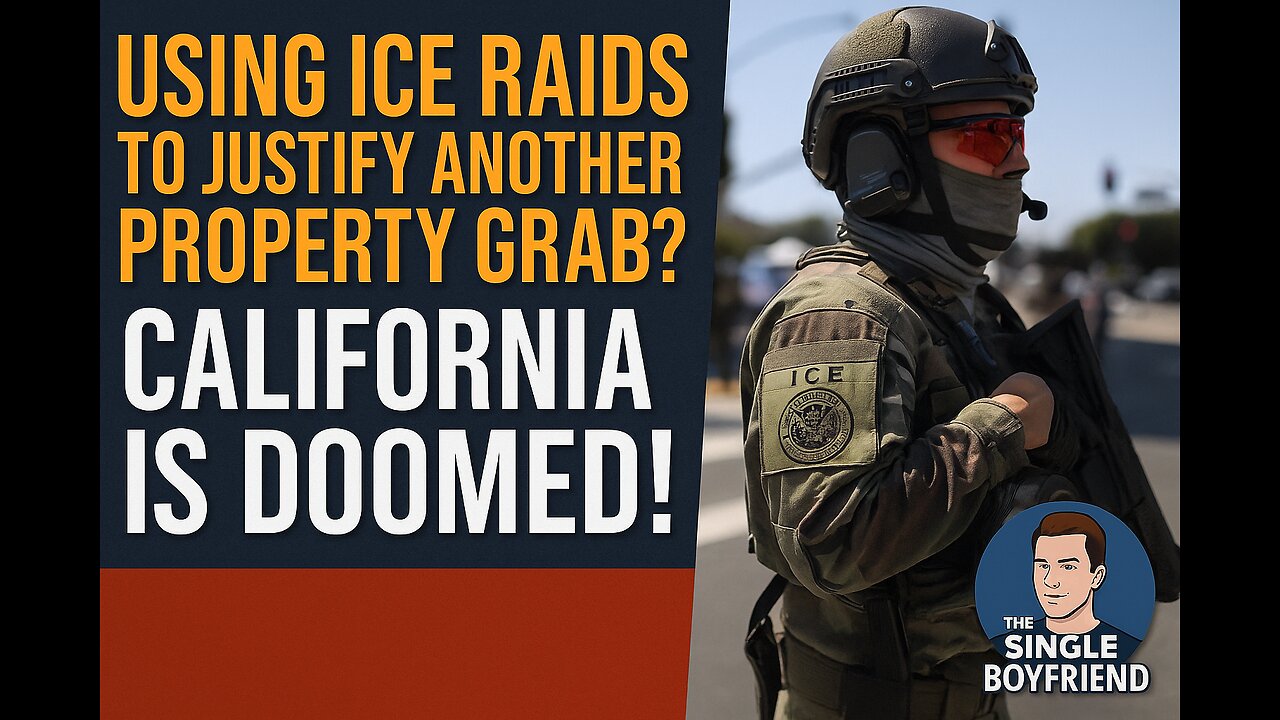 ICE Raids → Eviction Moratorium → Property Confiscation?! Welcome to Commi-FORNIA! 💀