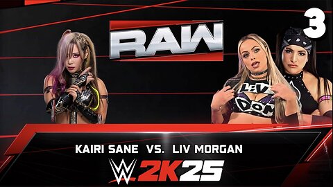 WWE 2K25 Raw May 26th 2025 - Match 3: Big Win!