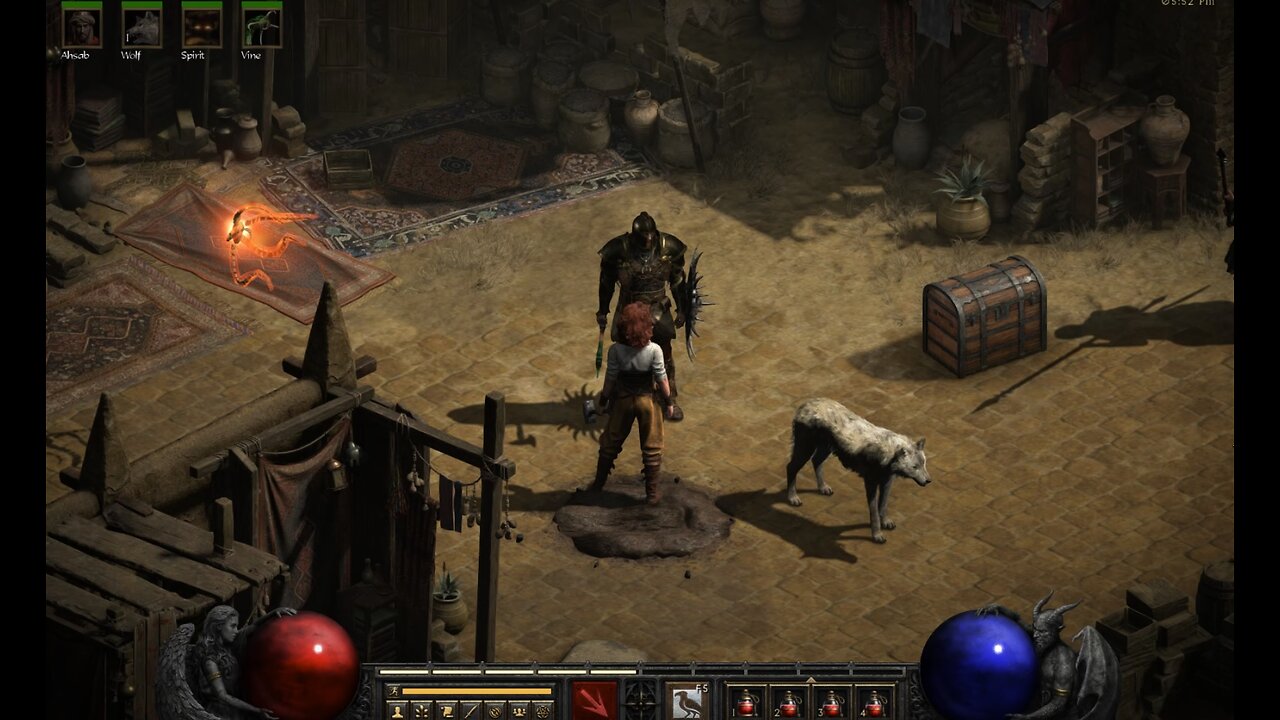 Diablo 2 Resurrected - Ambiance and music only - Druid - Act2.1