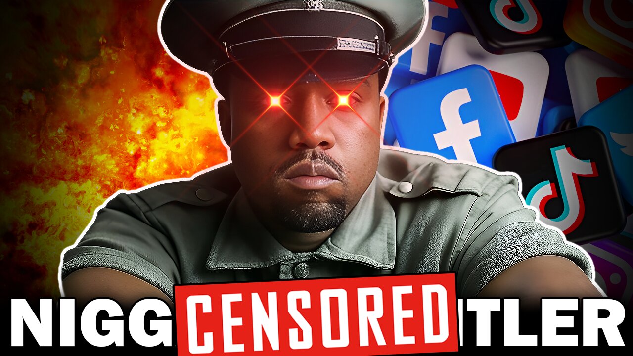 They Can’t Censor Kanye Fast Enough 🤣 N*GGA HEIL H*TLER Takes Over the Internet 💥