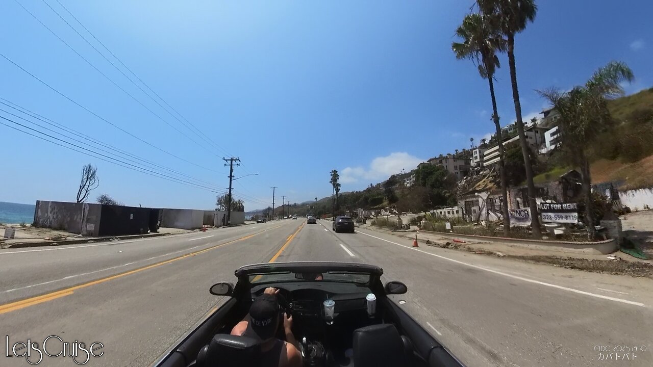 Let's Cruise Malibu California...Pacific Coast Highway Reopened 4 Months After the Palisades Fire