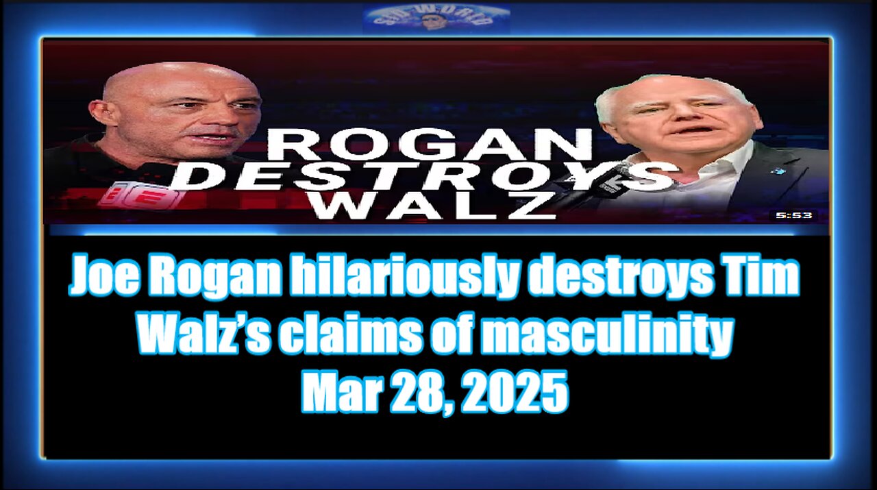 Joe Rogan hilariously destroys Tim Walz’s claims of masculinity