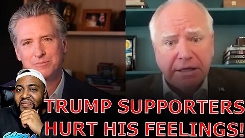 Tim Walz DECLARES He WANTS TO FIGHT Trump Supporters For Questioning His Masculinity And Sexuality!