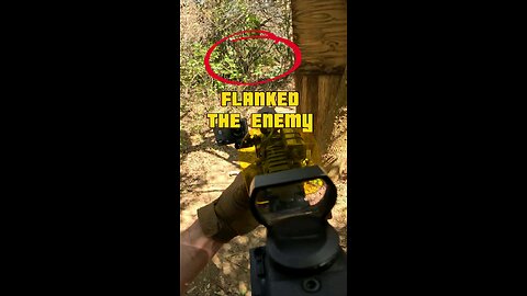 airsoft flanked the enemy