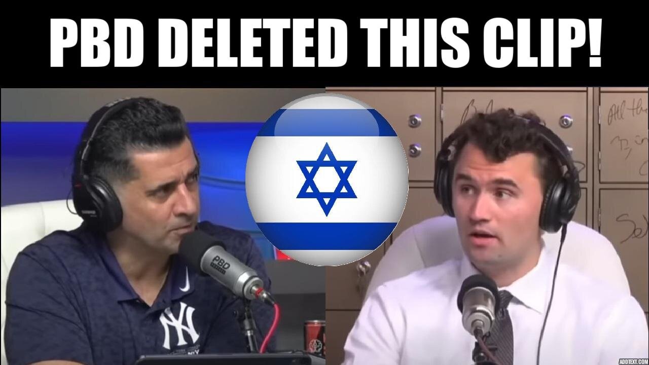 Charlie Kirk's SHOCKING Statement on Israel (PBD)