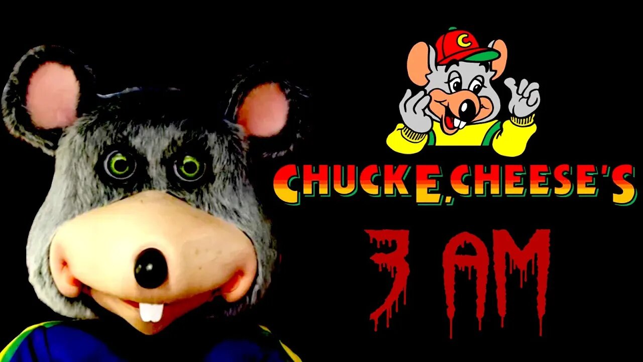 Chuck E Cheese 3 AM Challenge! (BAD IDEA)