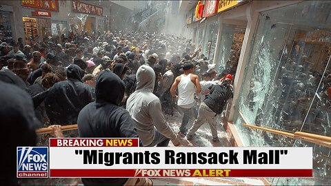 Migrants 'Empty' Entire Shopping Center... Before ICE Deports Them